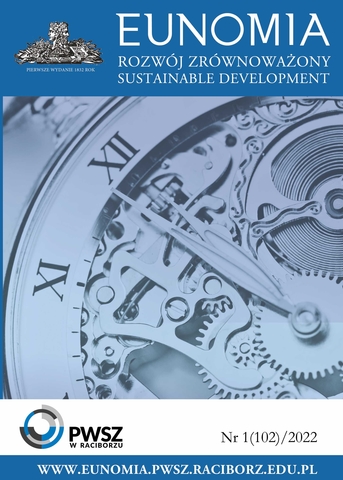 					Pokaż  Tom 102 Nr 1 (2022): Eunomia - Rozwój Zrównoważony - Sustainable Development
				